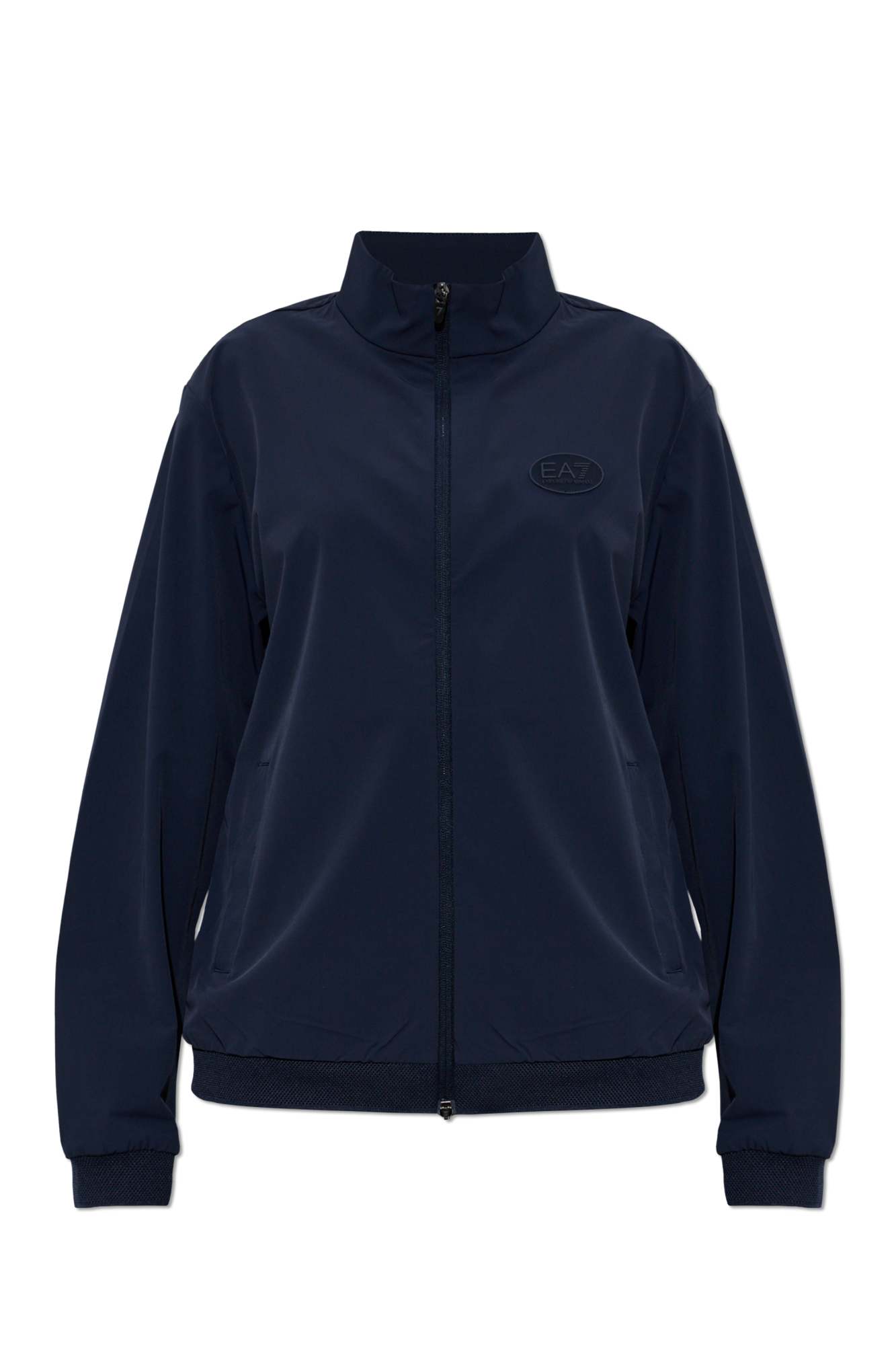 EA7 Emporio Armani Zip-up sweatshirt with logo | Women's | Vitkac